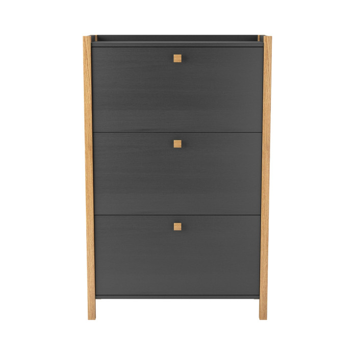Hannover 3 Shoe Cabinet (Two Tones)